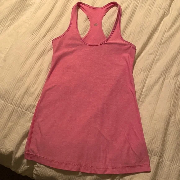 Lululemon Cool Racerback Pink Shell - Picture 7 of 8